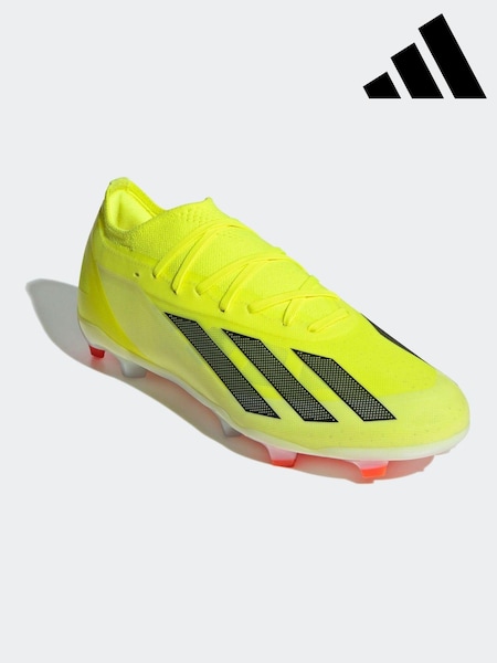 adidas Yellow Performance X Crazyfast Pro Firm Ground Boots (491137) | €89