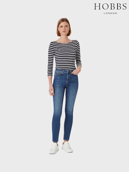 Hobbs Blue Gia Sculpting Jeans (491472) | ₪448