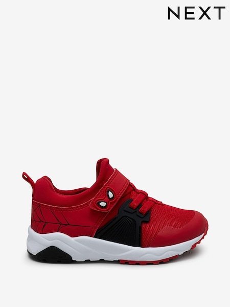 Red Spiderman Marvel Elastic Lace Trainers (492668) | €8.50 - €10