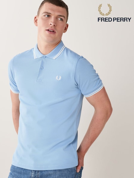 Fred Perry Mens Twin Tipped 100% Cotton Polo Shirt (493869) | €55