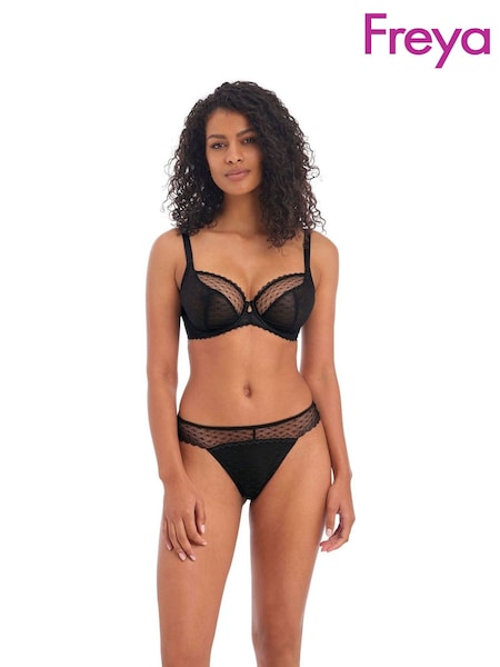 Black - Freya Signature Under Wire Plunge Bra