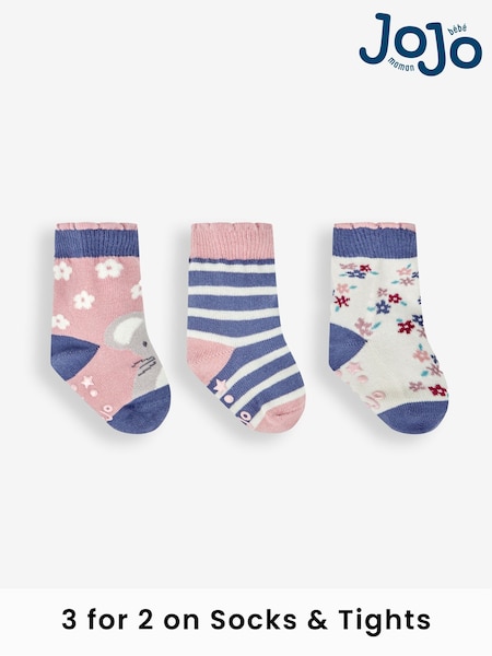 JoJo Maman Bébé 3-Pack Mouse Socks (494575) | 15 €