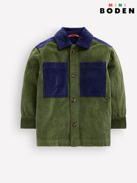 Grün - Boden Front Pocket Overshirt