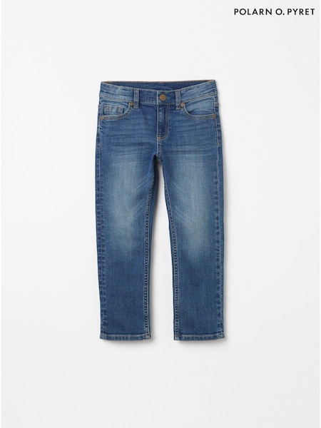 Polarn O. Pyret Blue Regular Fit Organic Cotton Jeans (495949) | R$ 295