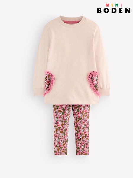 Naturale - Set felpa tunica Boden Fun