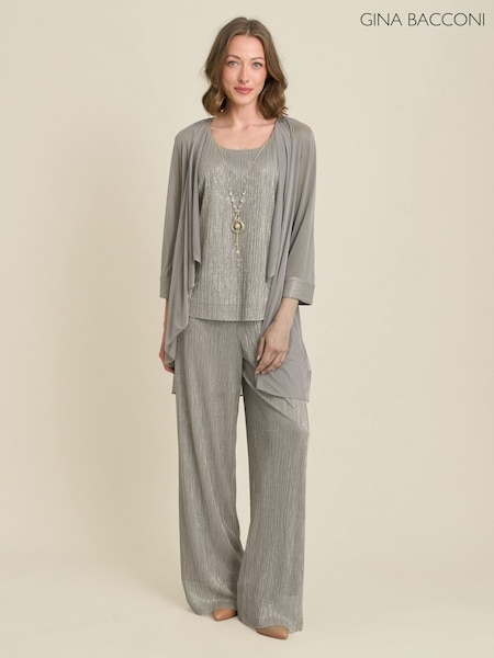 Sheri Metallic - Gina Bacconi Crinkle 3 Piece Set