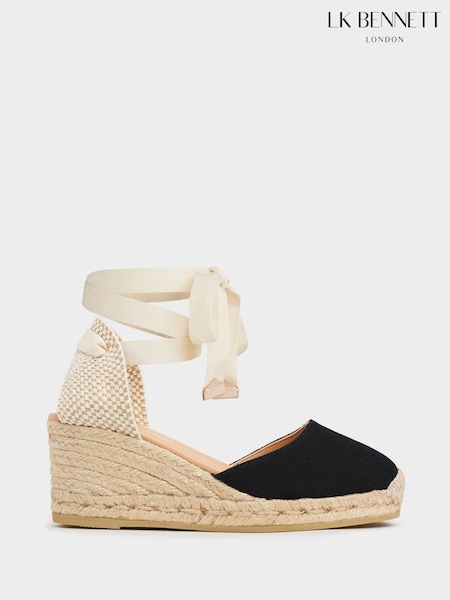LK Bennett Black Maureene Casual Sandals (498111) | €216