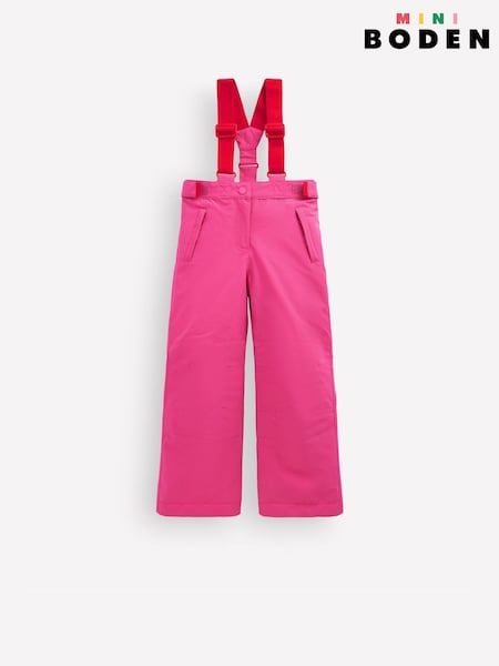Flamingo rosa - Boden All Weather Waterproof Dungarees