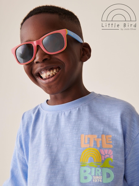 Little Bird by Jools Oliver Multi Pastel Rainbow Preppy Sunglasses (498543) | AED23