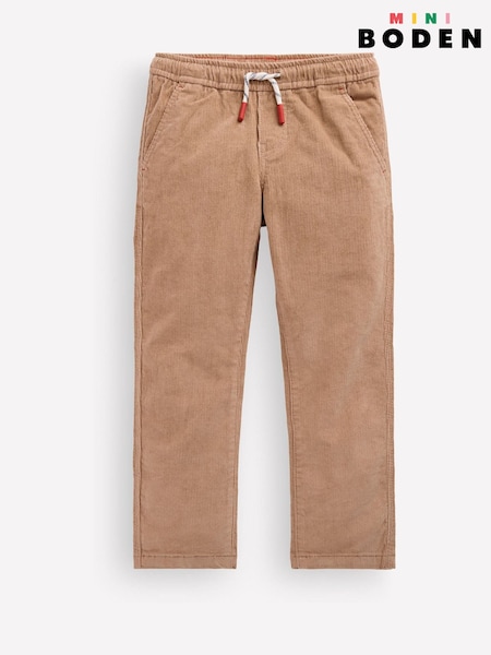 Brun - Boden Slim Pull-on Bukser