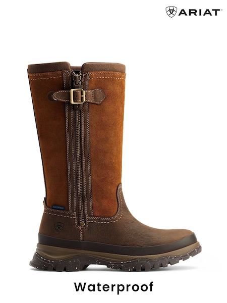 Ariat Brown Moresby Zip Waterproof Boots (498646) | 13,218 UAH