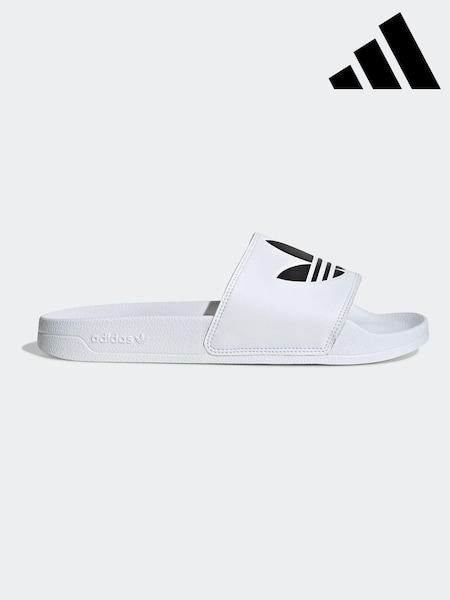 adidas Off White Originals Adilette Lite Slides (498710) | AED87