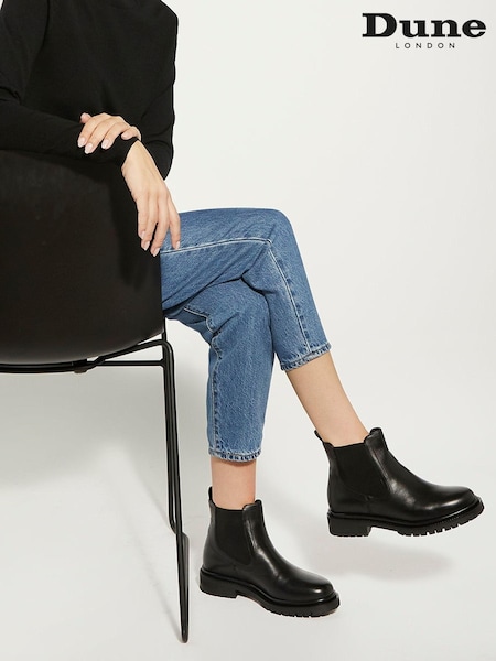 Dune London Perceive Cleated Chelsea Boots (499153) | ‏868 د.إ.‏