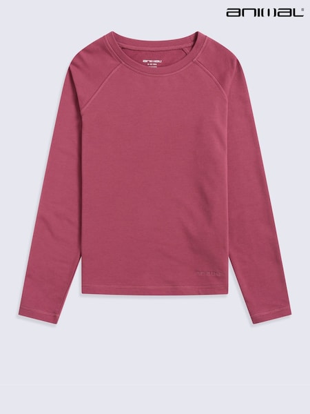 Red - Animal Blaze Kids Tech Therm Long Sleeve Top