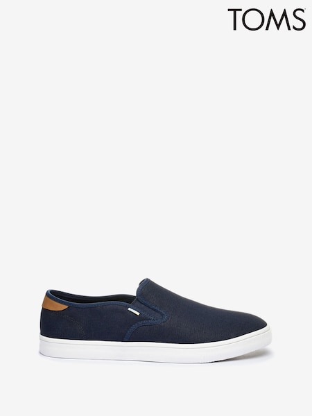 Темно-синий - Toms Vegan Baja Slip On Trainers (499216) | €34
