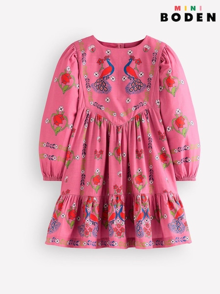 Rosa - Boden Celia Wing Sleeve Kjole