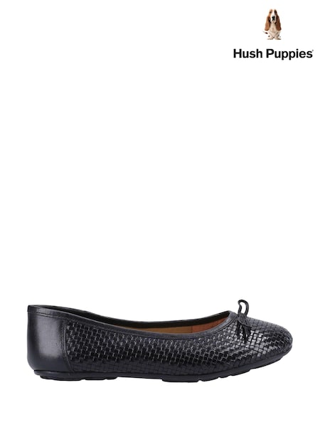 Hush Puppies Janelle Woven Ballerinas (4GC662) | €28