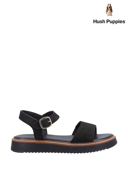 Negru - Hush Puppies Cassie Sandals (4GJ388) | 521 LEI