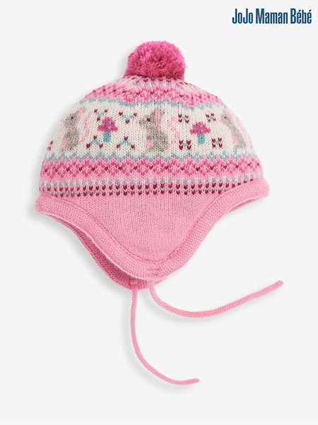 JoJo Maman Bébé Fairisle Pattern Bobble Hat (4LZ018) | 26 €