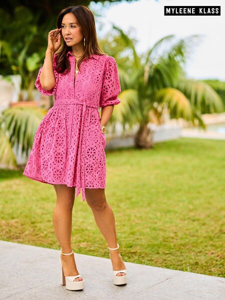 Myleene Klass Pink Shirt Dress (4TM369) | €25