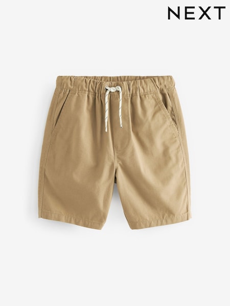 Tan Brown Single Pull-On Shorts (3-16yrs) (500004) | €9 - €17
