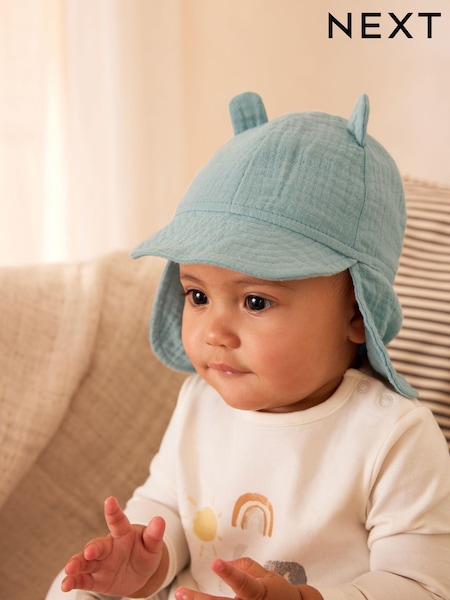 Green Legionnaire Baby Hat (0mths-2yrs) (500967) | AED18