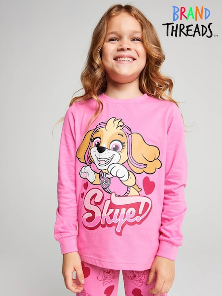Pink - Brand Threads Paw Patrol Pyjama Set