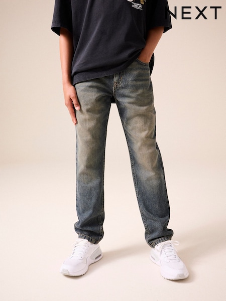 Denim Regular Fit Authentic 100% Cotton Jeans (3-16yrs) (503305) | €11 - €15