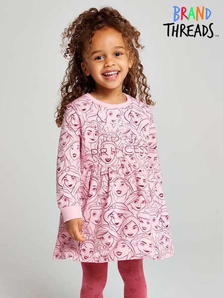 Roze - Brand Threads Princess Trui Jurk