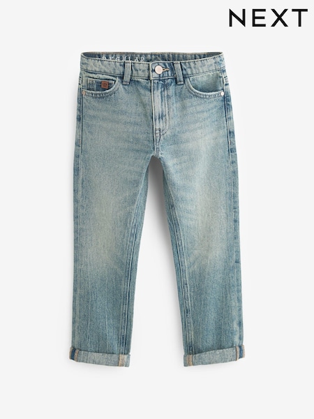 Blue Tint Regular Fit Authentic 100% Cotton Jeans (3-16yrs) (503350) | €23 - €31