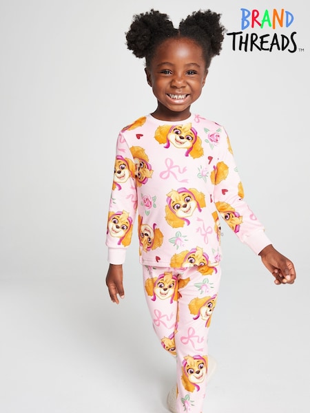 Pink - Brand Threads Paw Patrol Divine Twosie Pyjamas