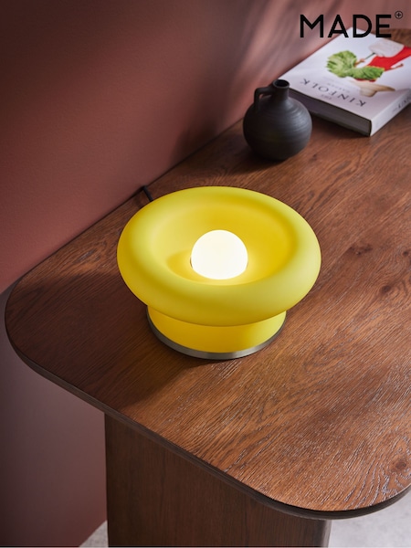 MADE.COM Yellow Uriel Table Lamp (503662) | €31