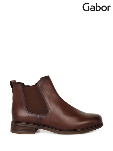 بني - Gabor Hustle Chelsea Boots