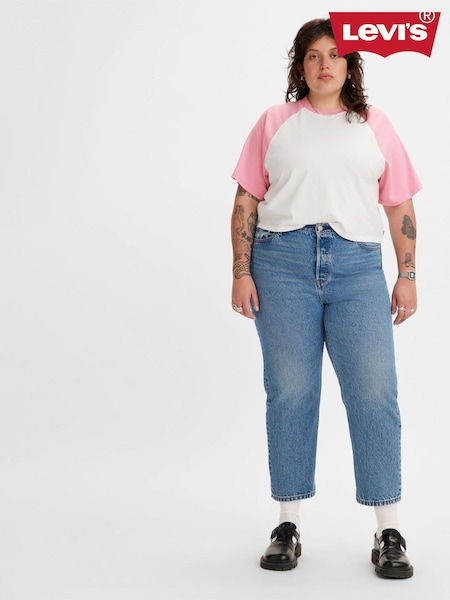 Синий деним - Levi's® 501® Crop Jeans (504220) | €66