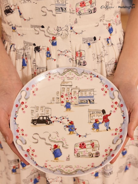 Cath Kidston Multi Paddington Goes to Town Side Plate (504519) | 79 QAR