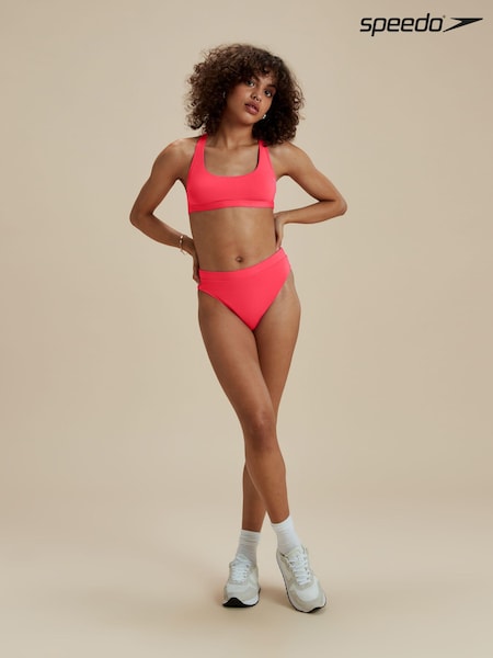 Speedo FLU3NTE Pink High Waist Bikini Bottom (504647) | €13
