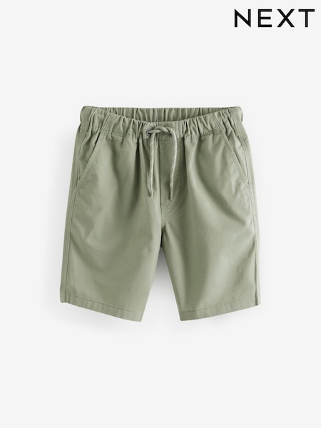 Sage Green Single Pull-On Shorts (3-16yrs) (505596) | AED20 - AED37