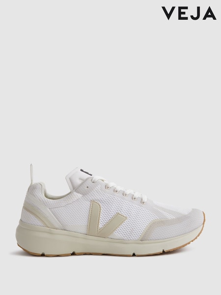 Reiss White Pierre Condor 2 Veja Mesh Running Trainers (506397) | €205