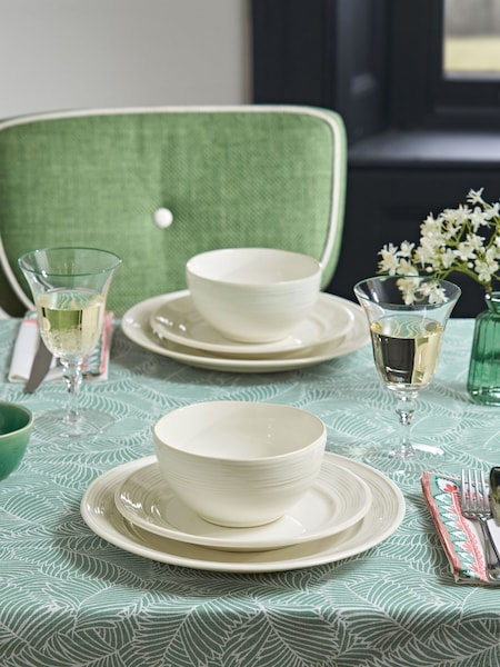 Nina Campbell 12 Piece White Meadow 12 Piece Dinner Set (506445) | €51