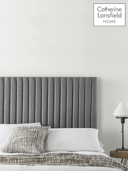 Catherine Lansfield Grey Headboard (506598) | €161 - €270