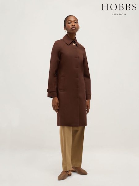 Коричневый - Тренч Hobbs Vienna