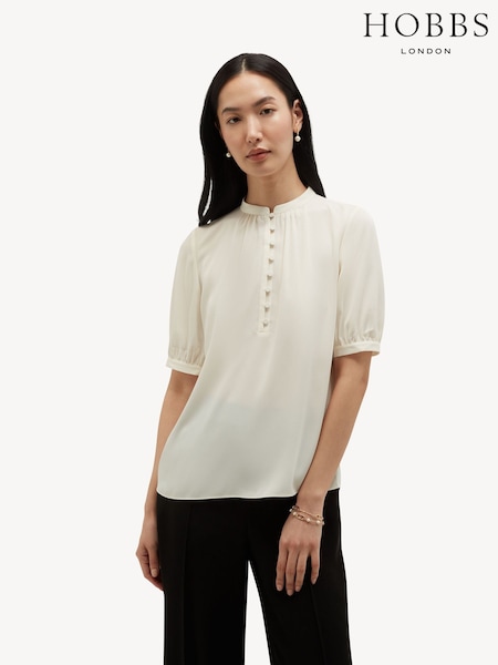 White - Hobbs Azalea Blouse
