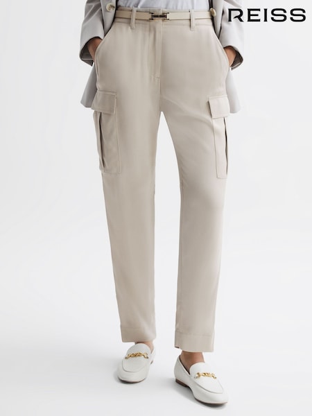 Reiss Stone Becca Tapered Combat Trousers (508445) | €65