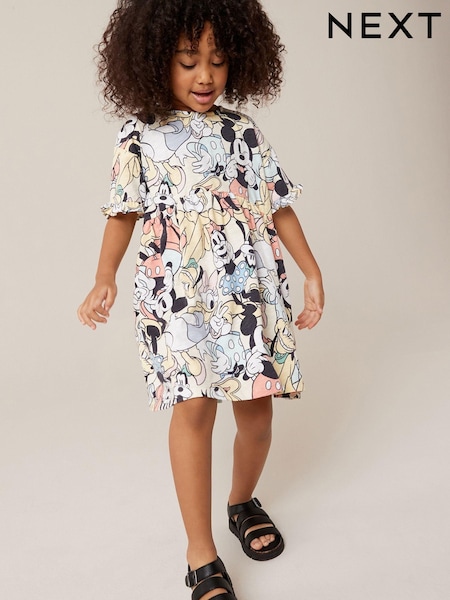 Disney Characters Short Sleeve Cotton Jersey Dress (3-16yrs) (508507) | € 6 - € 9