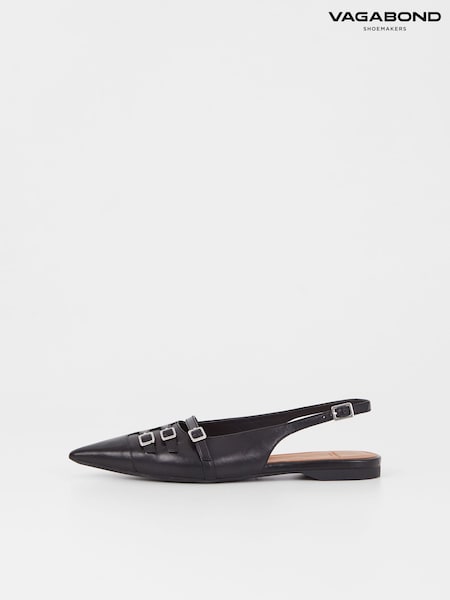 Vagabond Black Hermine Slingback Shoes (509126) | €70
