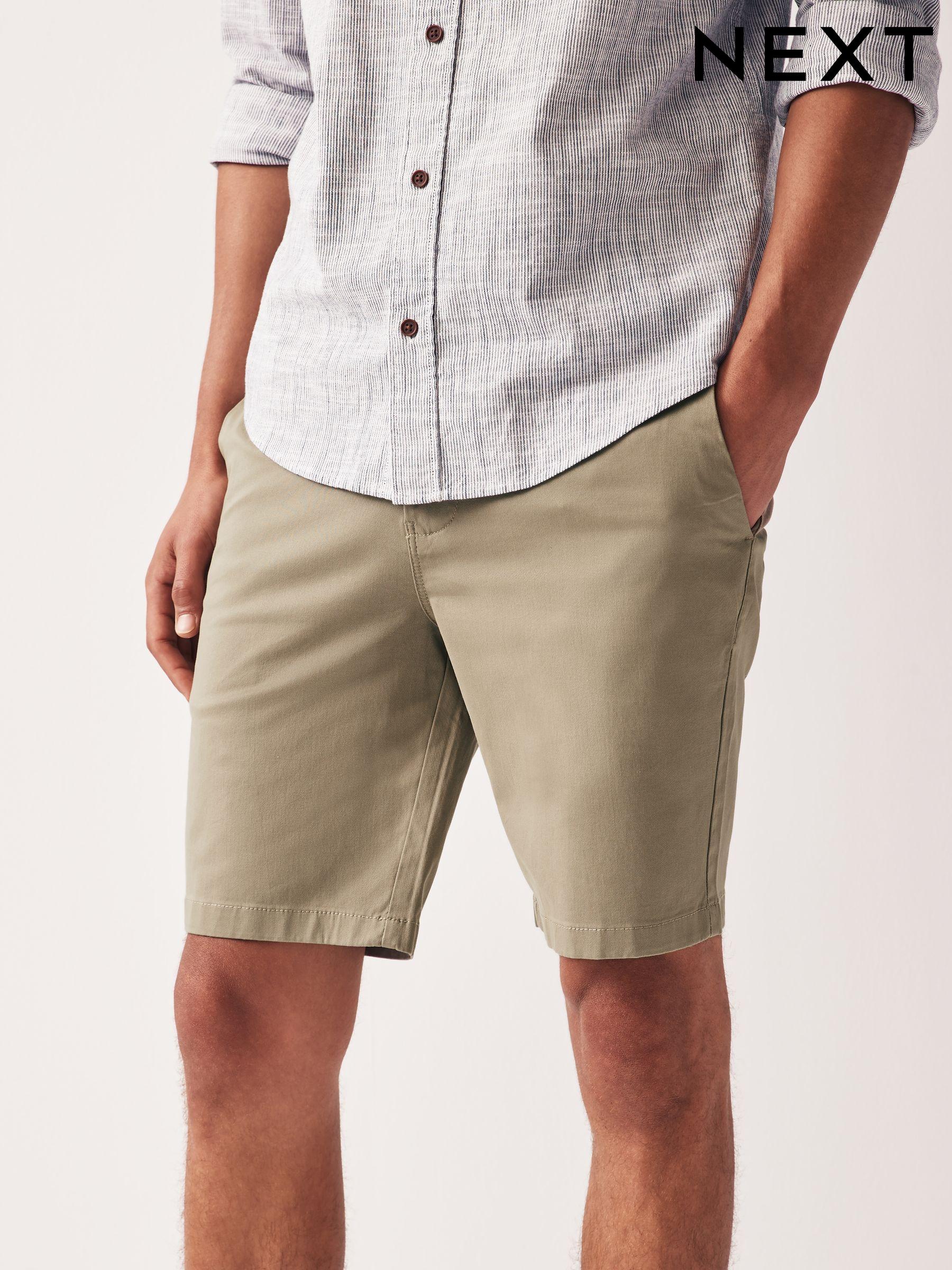 Next slim chino shorts on sale