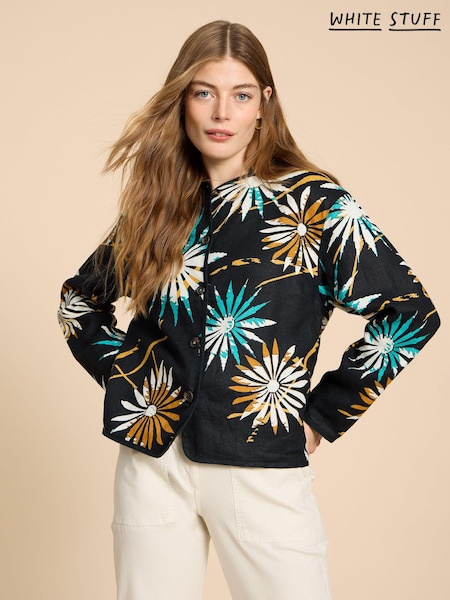 White Stuff Reversible Adele 100% Linen Jacket (511095) | €57