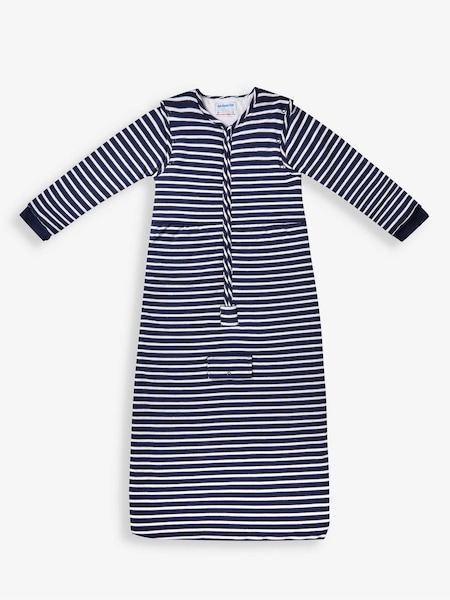 JoJo Maman Bébé Navy Stripe 2.5 Tog Travel Toddler Sleeping Bag (511723) | 178 QAR