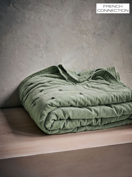 French Connection Washed Velvet Bedspread (511820) | 1105 zł