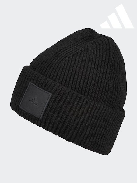 adidas Black adidas Pink Wide Cuff Beanie (511862) | €30